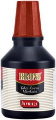 BRONS TAHTA KALEMİ MÜREKKEBİ 30 CC KIRMIZI