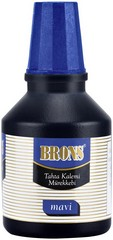 BRONS TAHTA KALEMİ MÜREKKEBİ 30 CC MAVİ