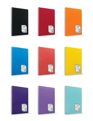 Colormaxi P.P Kapak A4 96Yp. Spiralli Kareli