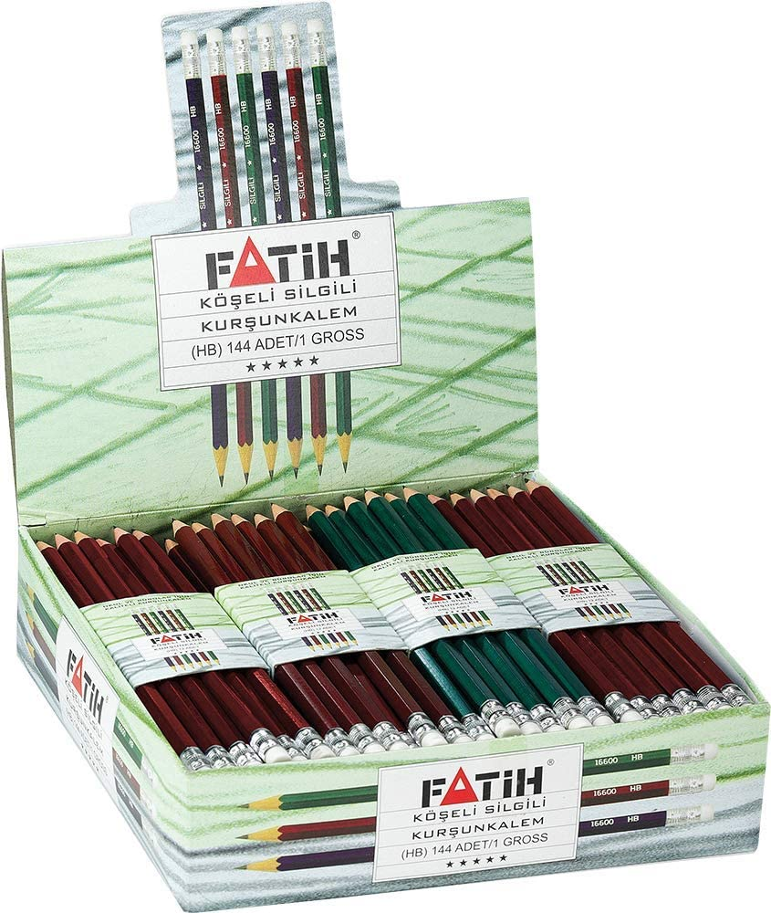 FATİH KÖŞELİ SİLGİLİ KURŞUNKALEM