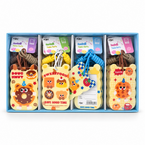 KORDON ASKILI PASTA DESEN YAKA KARTI 20Lİ PAKET
