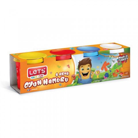 LETS 4 RENK OYUN HAMURU 460GR