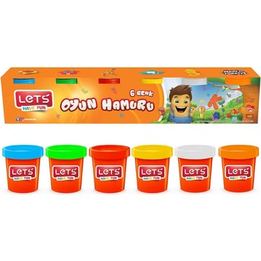 LETS 6 RENK OYUN HAMURU 690GR