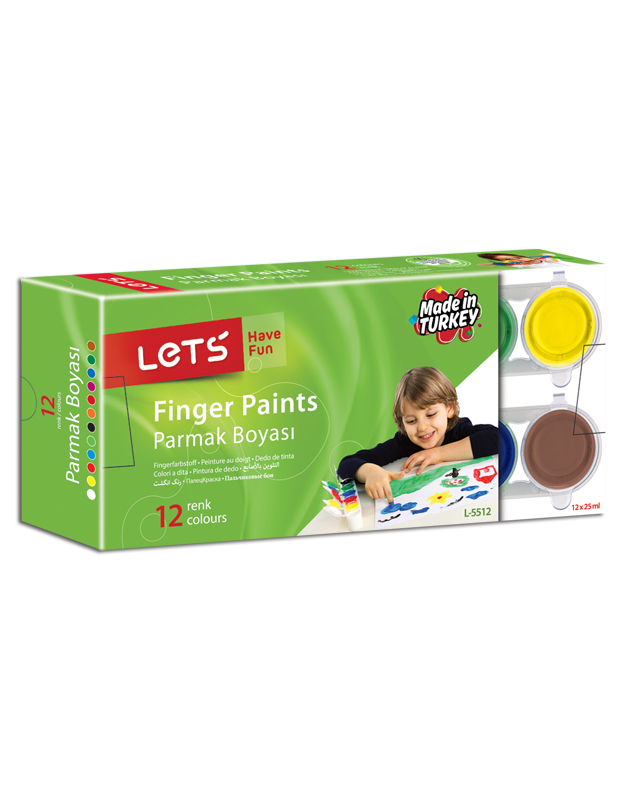 LETS L5512 PARMAK BOYASI 12 RENK