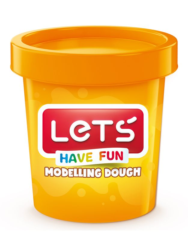 LETS OYUN HAMURU TEKLİ TURUNCU