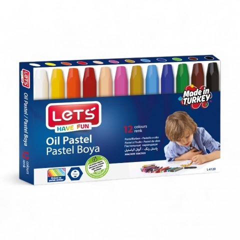 LETS PASTEL BOYA 12 RENK
