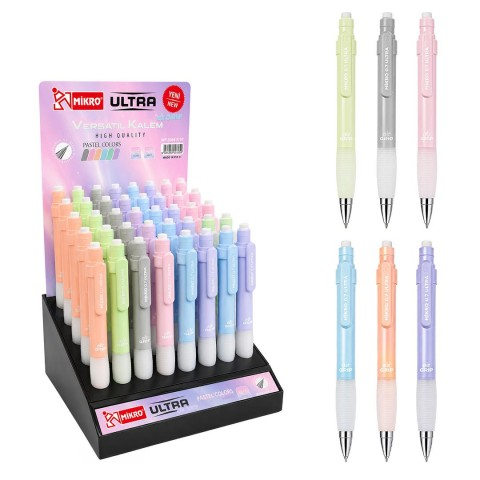 Mikro Ultra Air Grip Versatil 0.7 Pastel 50li Stan