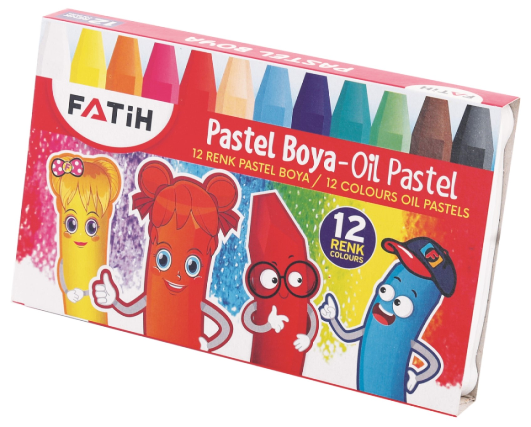 MİKROGOLD PASTEL BOYA 12 RENK