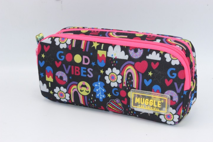 Muggle MU-319 (MU-5320) Çiftli Kız Kalem Çantası