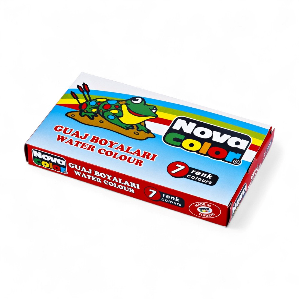 NOVA COLOR GUAJ BOYA TÜP 7 ML 7 RENK