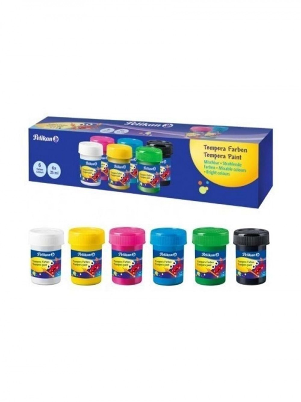 Pelikan Guaj Boya 804882 25 ml 6 Renk ADET
