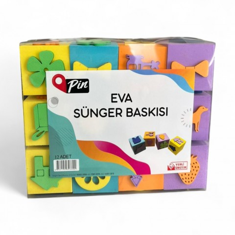 PİN EVA KÜP BASKI