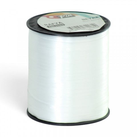 PİN RAFYA 8MM 200 METRE BEYAZ