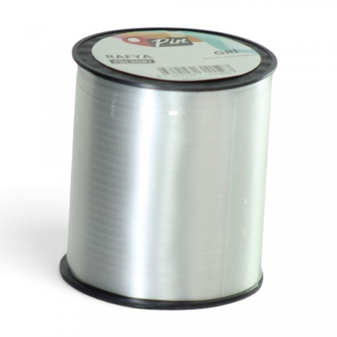 PİN RAFYA 8MM 200 METRE GRİ