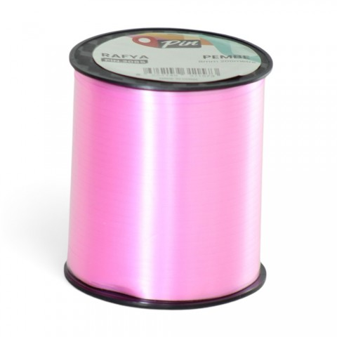 PİN RAFYA 8MM 200 METRE PEMBE