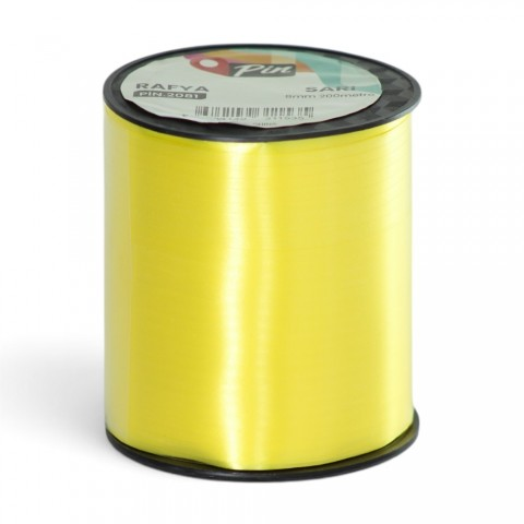 PİN RAFYA 8MM 200 METRE SARI