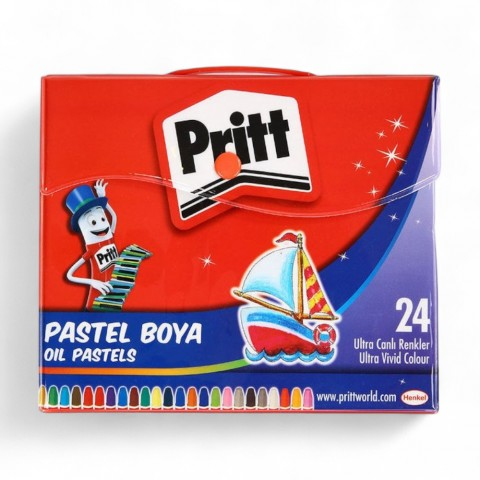 PRİTT PASTEL BOYA 1048064 ÇANTALI 24 RENK ADET