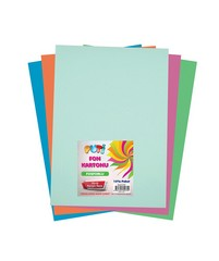 PUTİ FON KARTONU 10LU 25*35 KARIŞIK RENK