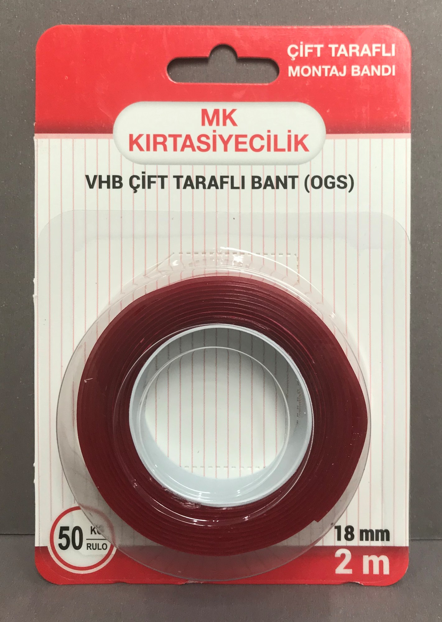 VHB SİLİKON ÇİFT TARAFLI BANT PK. 24LÜ