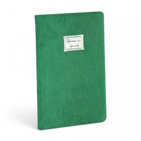 PİN KUMAŞ SERT KAPAK ÇİZGİLİ DEFTER 14.8X21 80 YP.