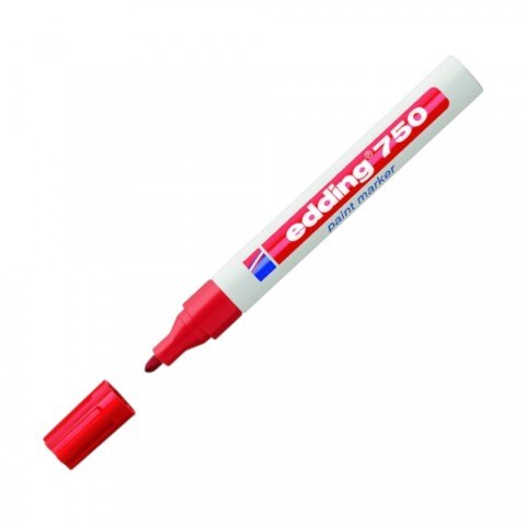 Edding 750 Paint Marker Kırmızı 10 lu