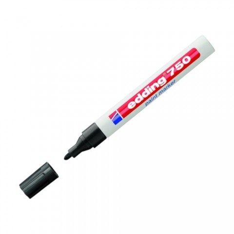 Edding 750 Paint Marker Siyah 10 lu