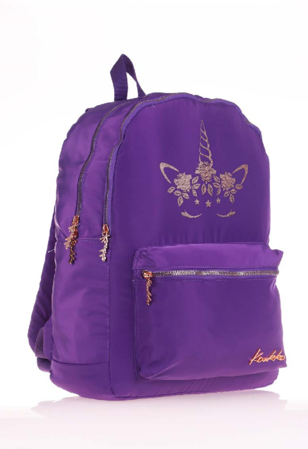 KAUKKO RAİNBOW SIRT ÇANTASI PRINT- MOR K1549