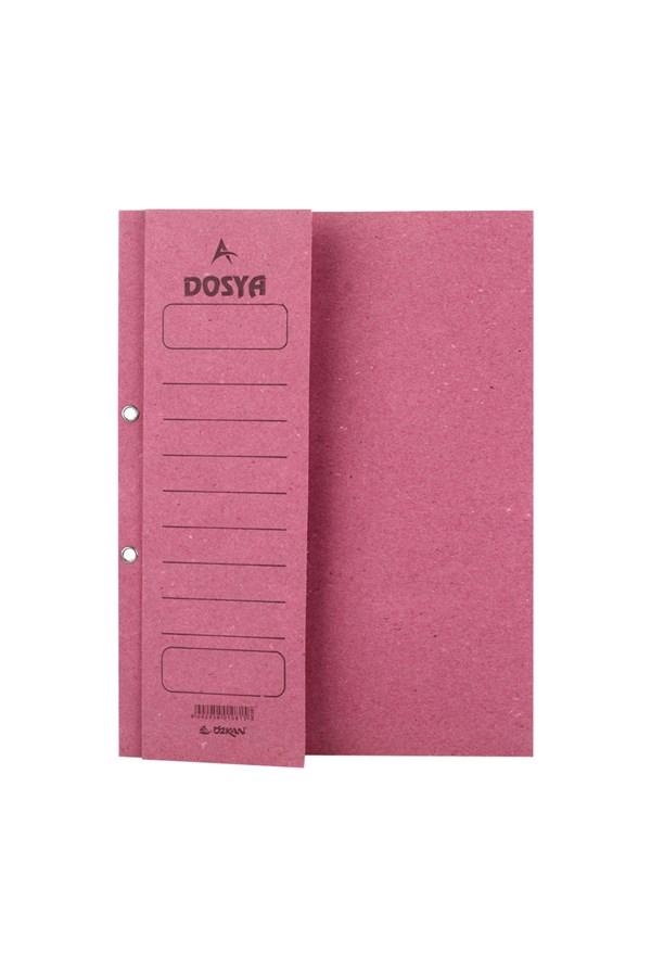 ZARFSAN YARIM KAPAK KARTON DOSYA PEMBE